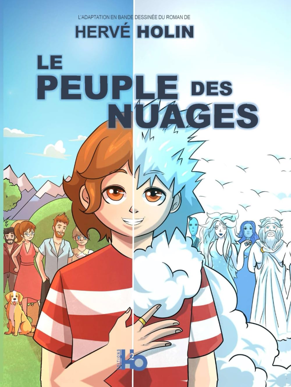jaquette album LE PEUPLE DES NUAGES: La bande dessinée du roman [Edition Collector]