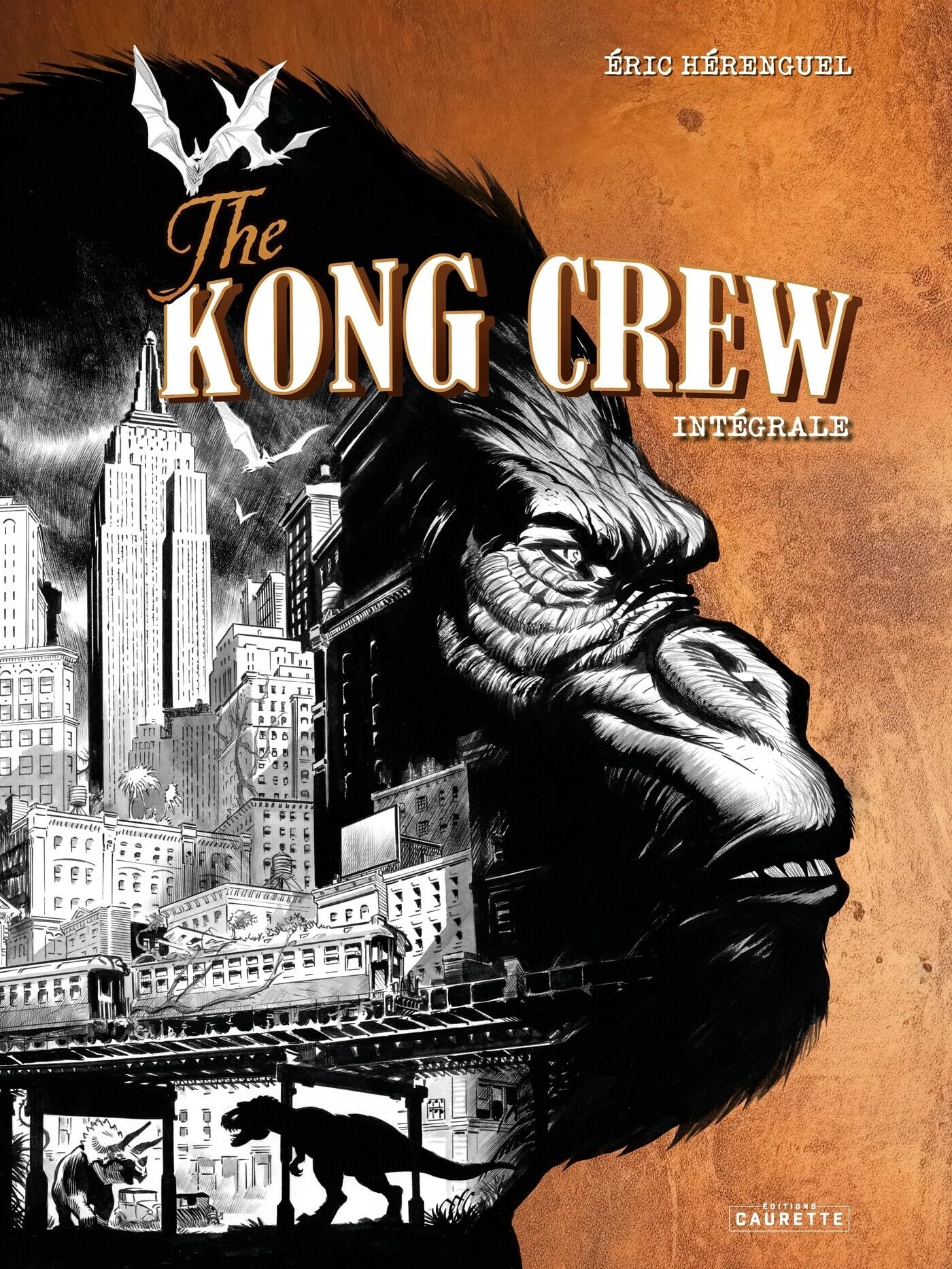 jaquette album The Kong Crew - Intégrale luxe noir et blanc