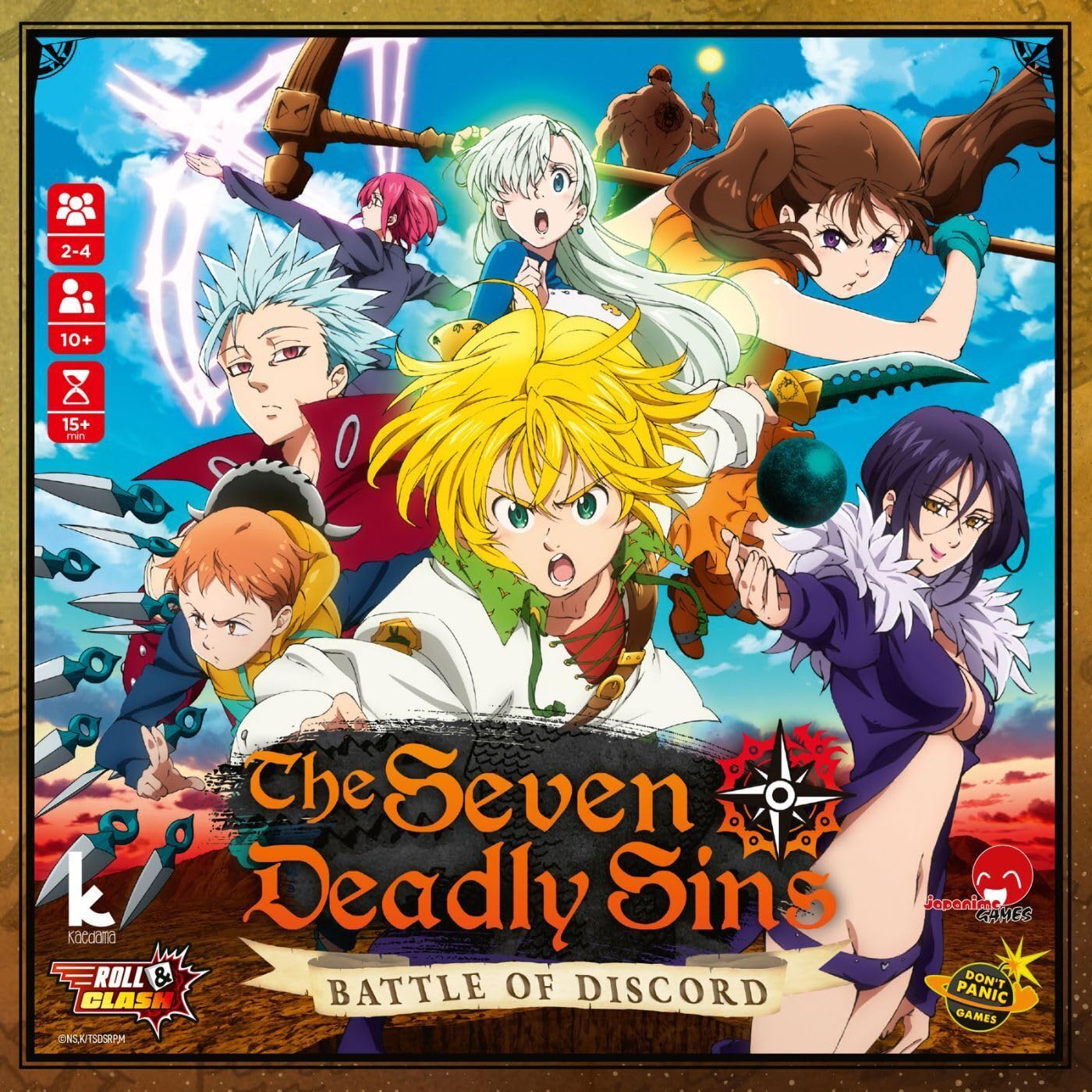jaquette album Seven Deadly Sins Battle of Discord