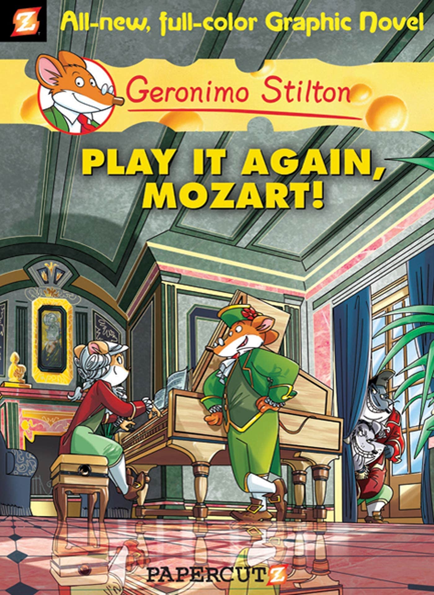 jaquette album Geronimo Stilton 8: Play It Again, Mozart!.