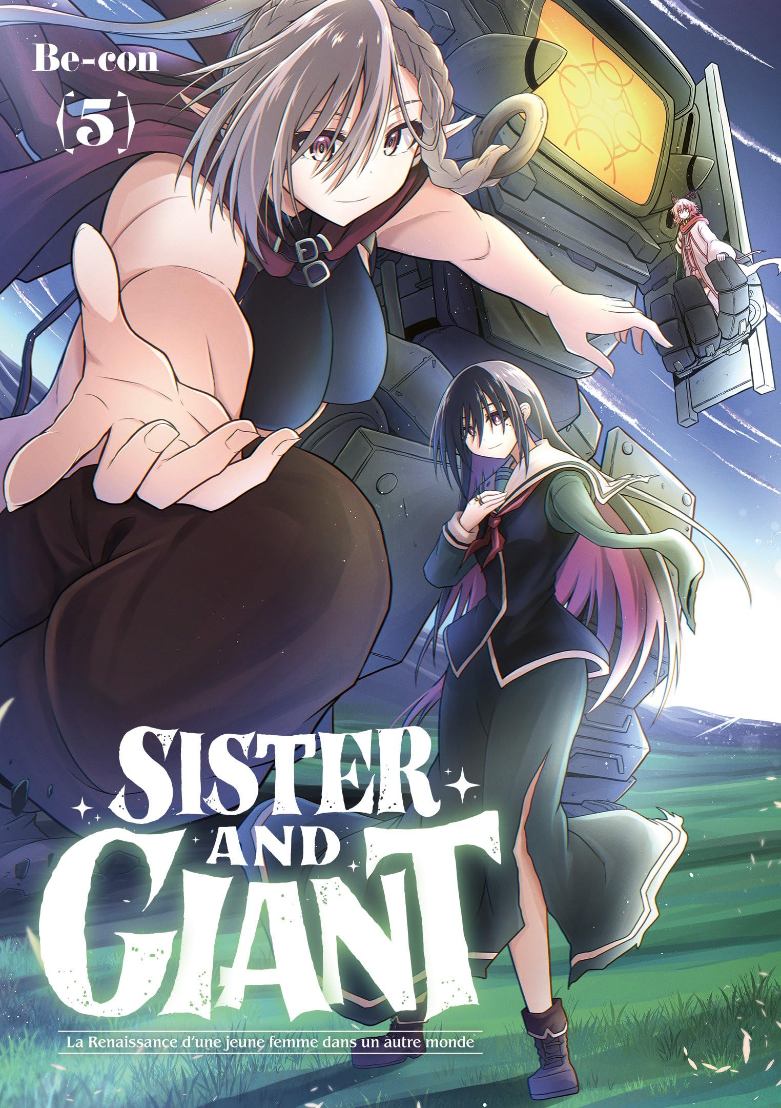 jaquette album Sister and Giant - Tome 05
