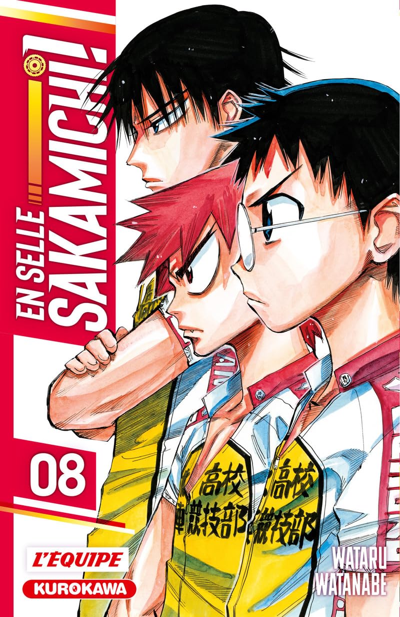 jaquette album En Selle, Sakamichi ! - tome 8