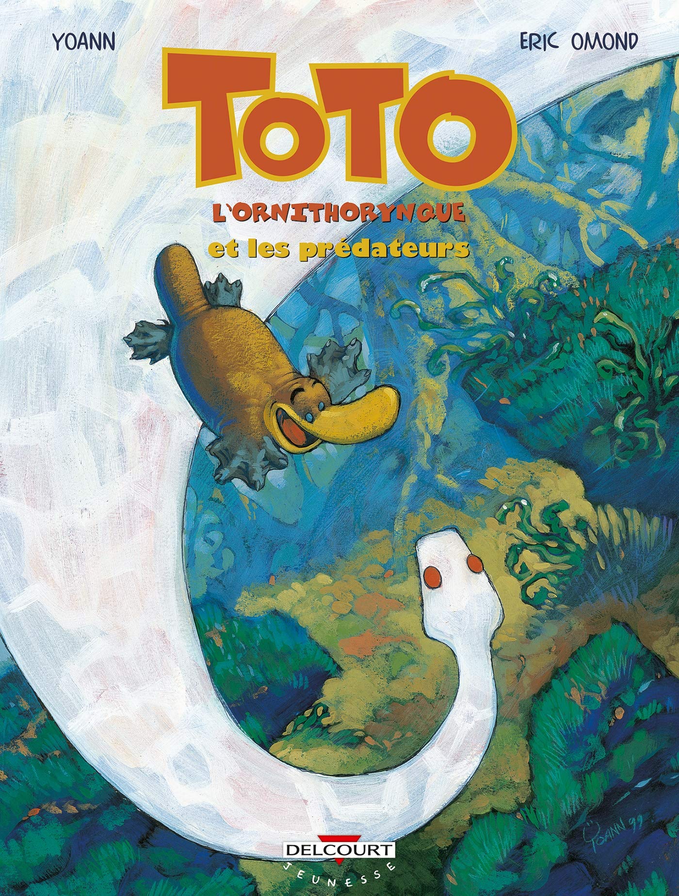 jaquette album Toto l'ornithorynque T03: Et les prédateurs