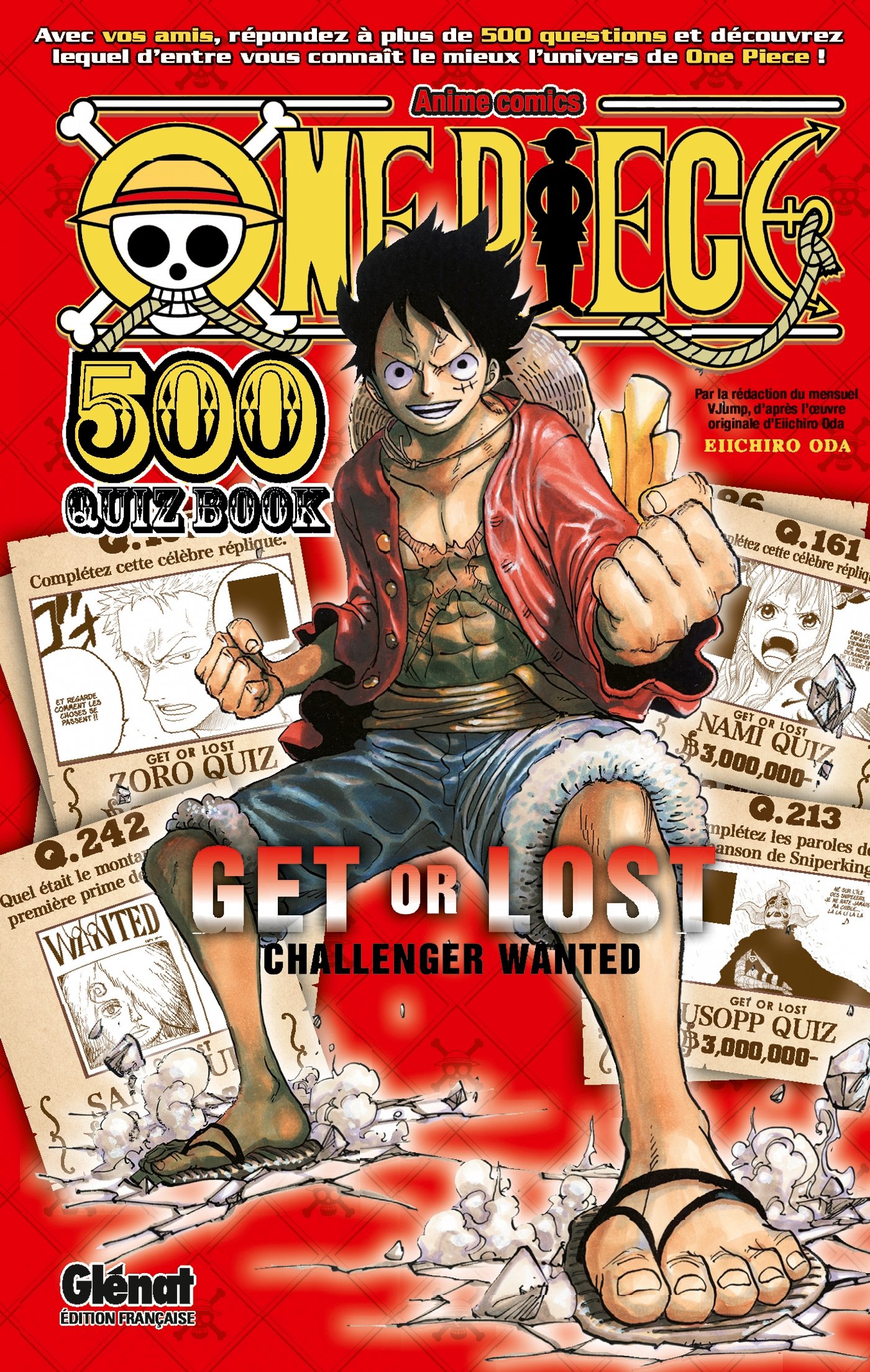 jaquette album One Piece - Quiz Book - Tome 01