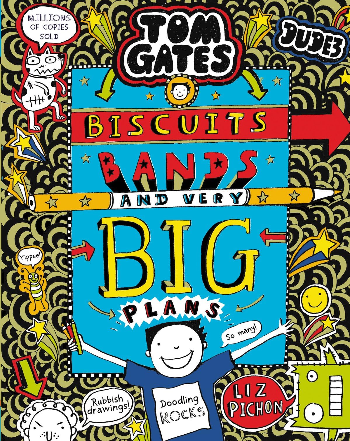 jaquette album Tom Gates: Biscuits, Bands and Very Big Plans