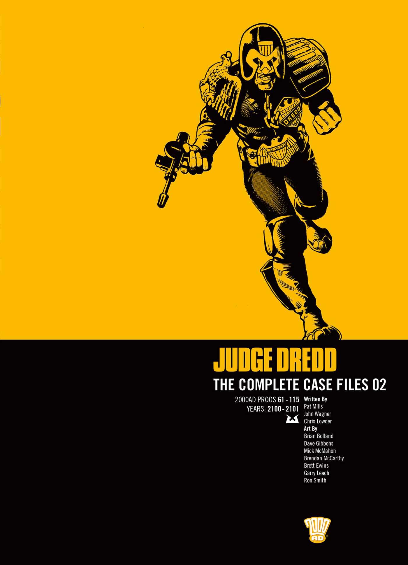 jaquette album Judge Dredd: The Complete Case Files 02 (Volume 2)