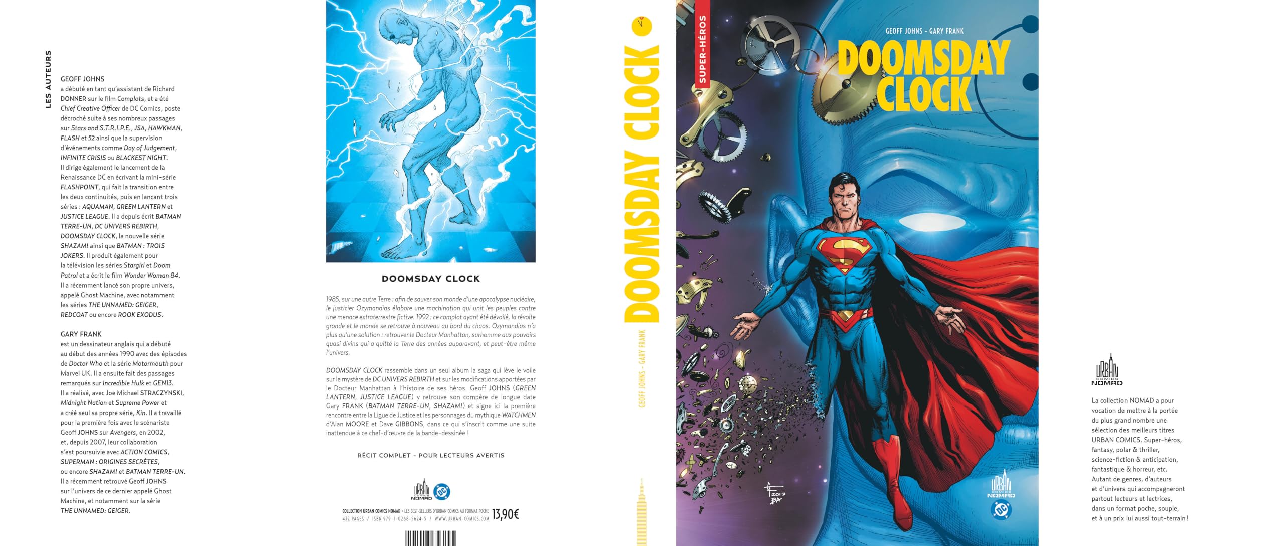 jaquette album Urban Comics Nomad : Doomsday Clock