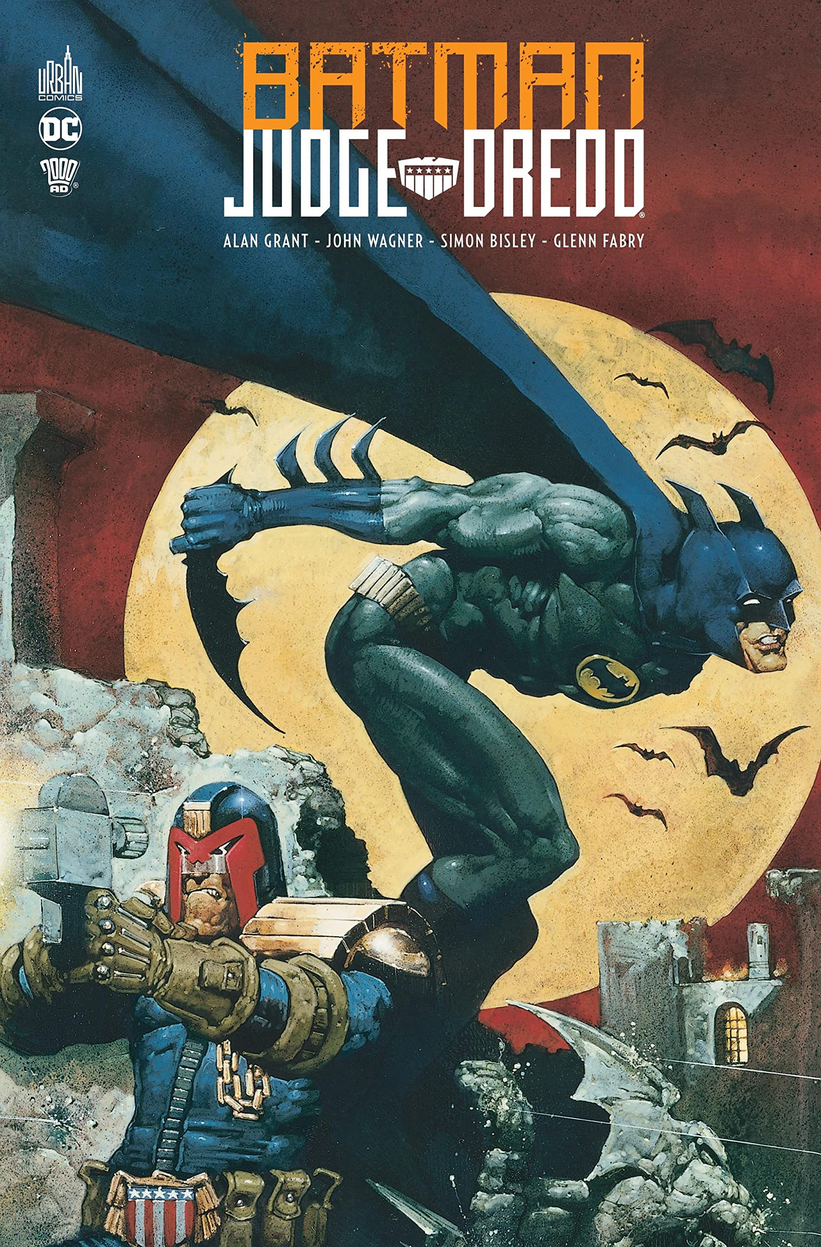 jaquette album Batman Judge Dredd
