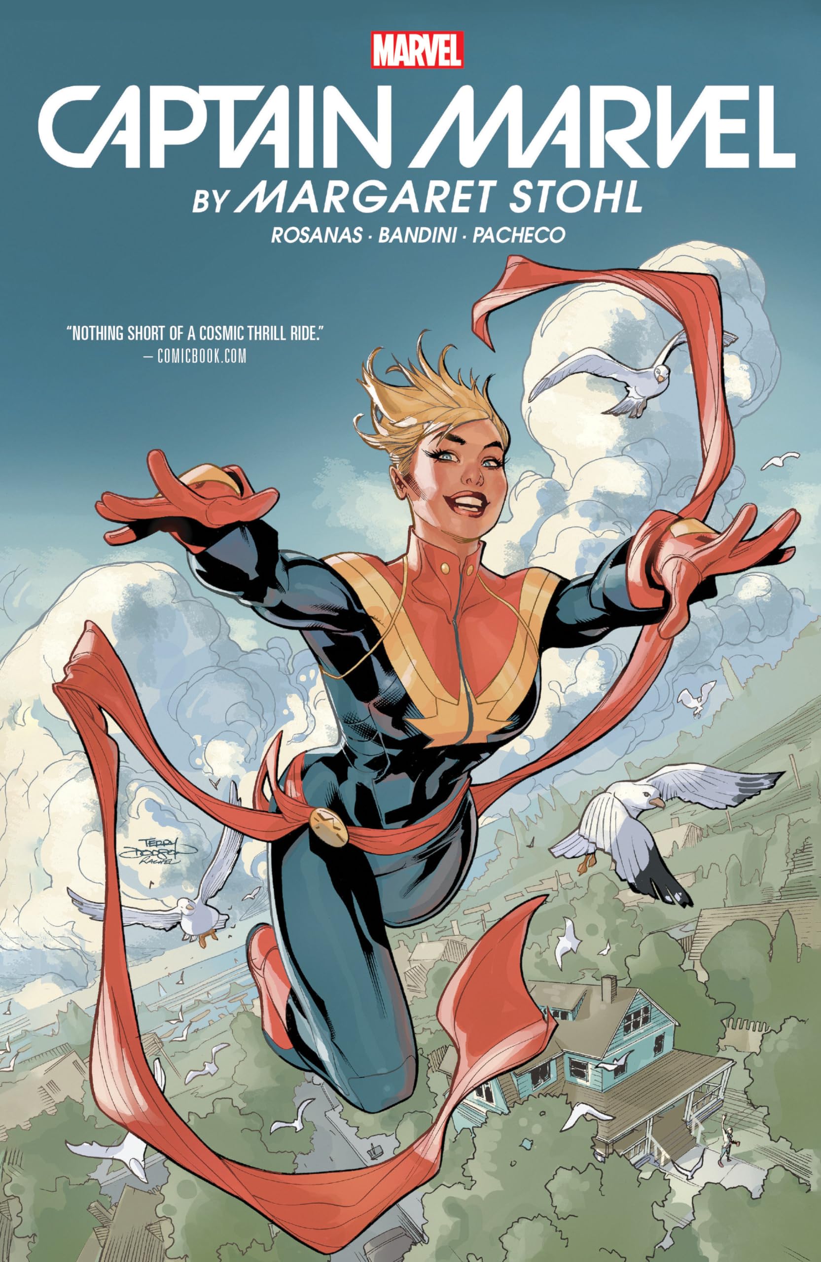 jaquette album CAPTAIN MARVEL BY MARGARET STOHL