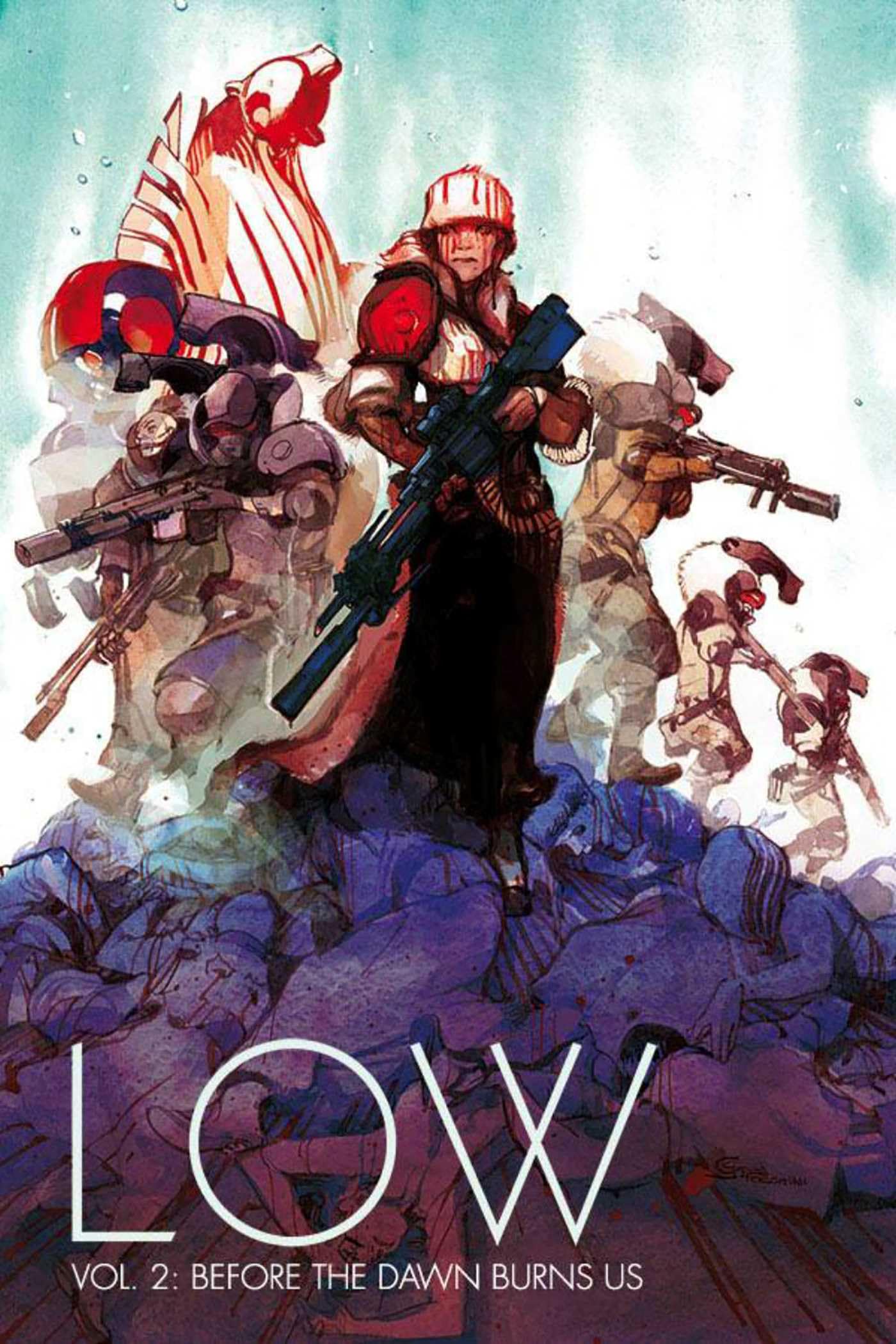 jaquette album Low Volume 2: Before the Dawn Burns Us