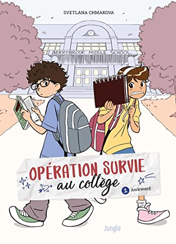 jaquette album Opération Survie Au Collège Tome 1 - Awkward