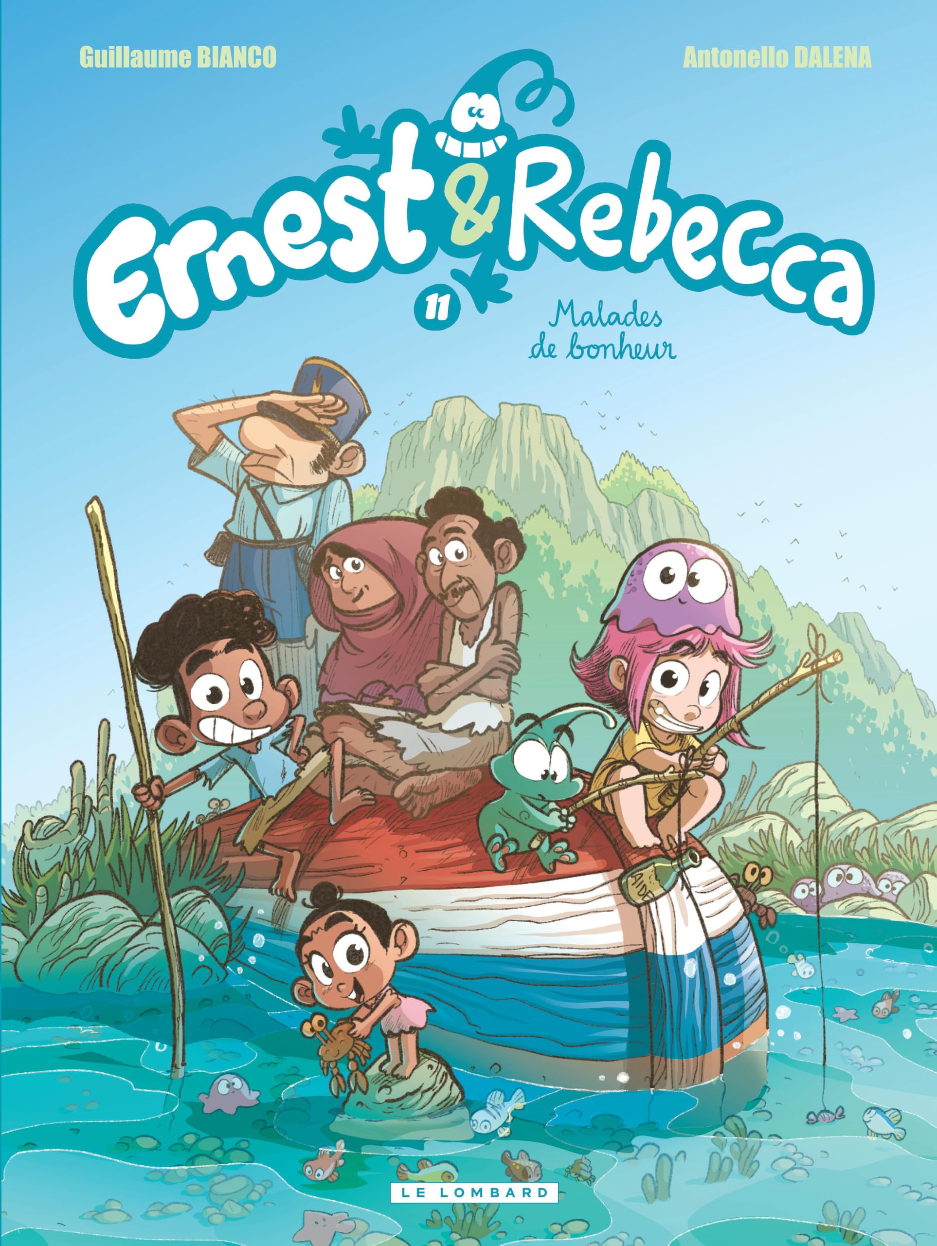 jaquette album Ernest & Rebecca - Tome 11 - Malades de bonheur