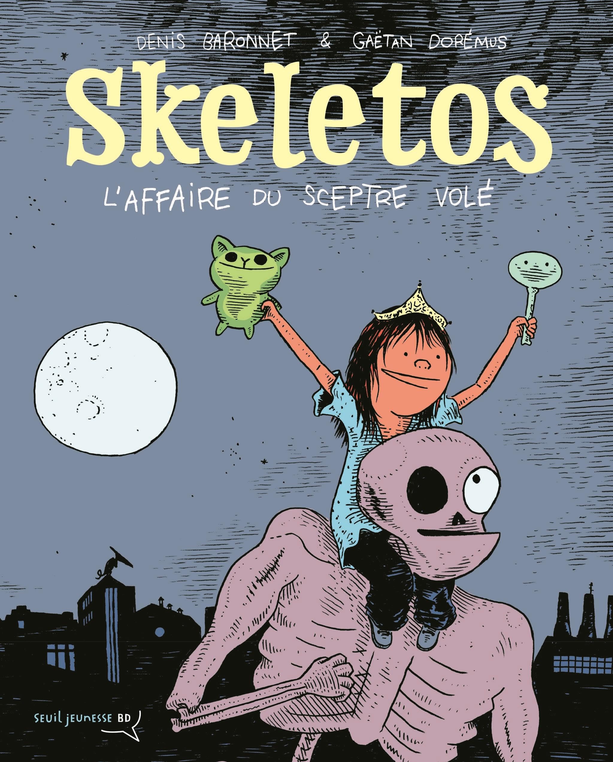jaquette album Skeletos: L'affaire du sceptre volé