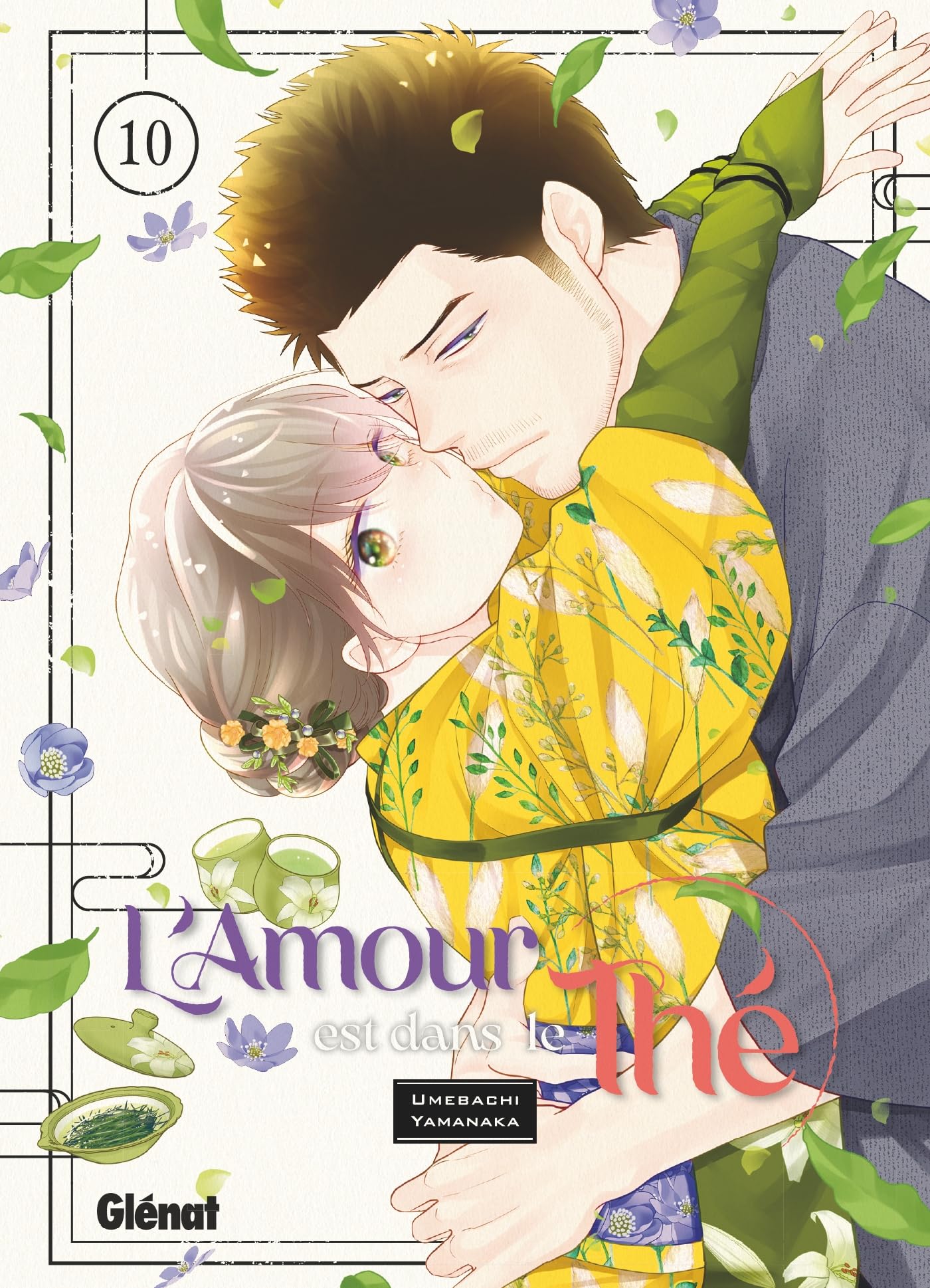 jaquette album L'amour est dans le thé - Tome 10