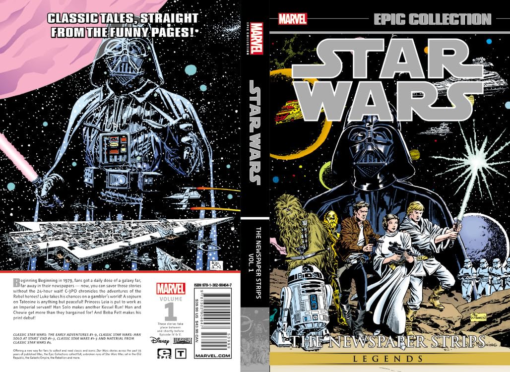 jaquette album Star Wars Legends Epic Collection: The Newspaper Strips Vol. 1