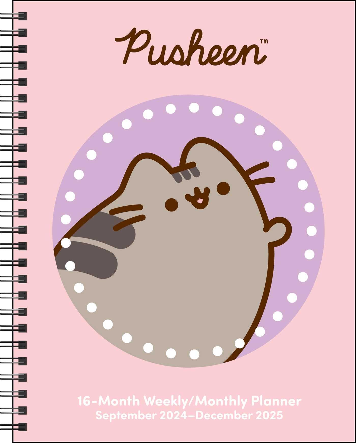 jaquette album Pusheen 16-Month 2024-2025 Weekly/Monthly Planner Calendar