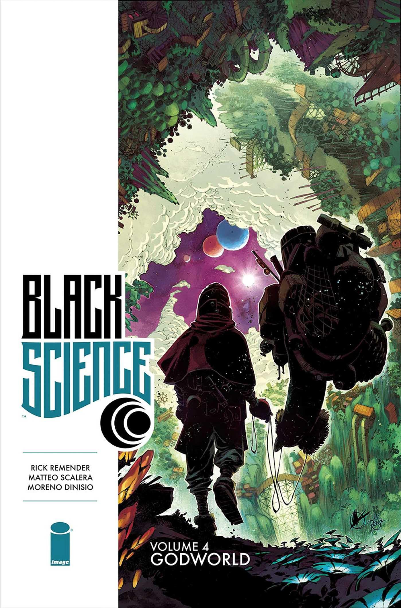 jaquette album Black Science Volume 4: Godworld