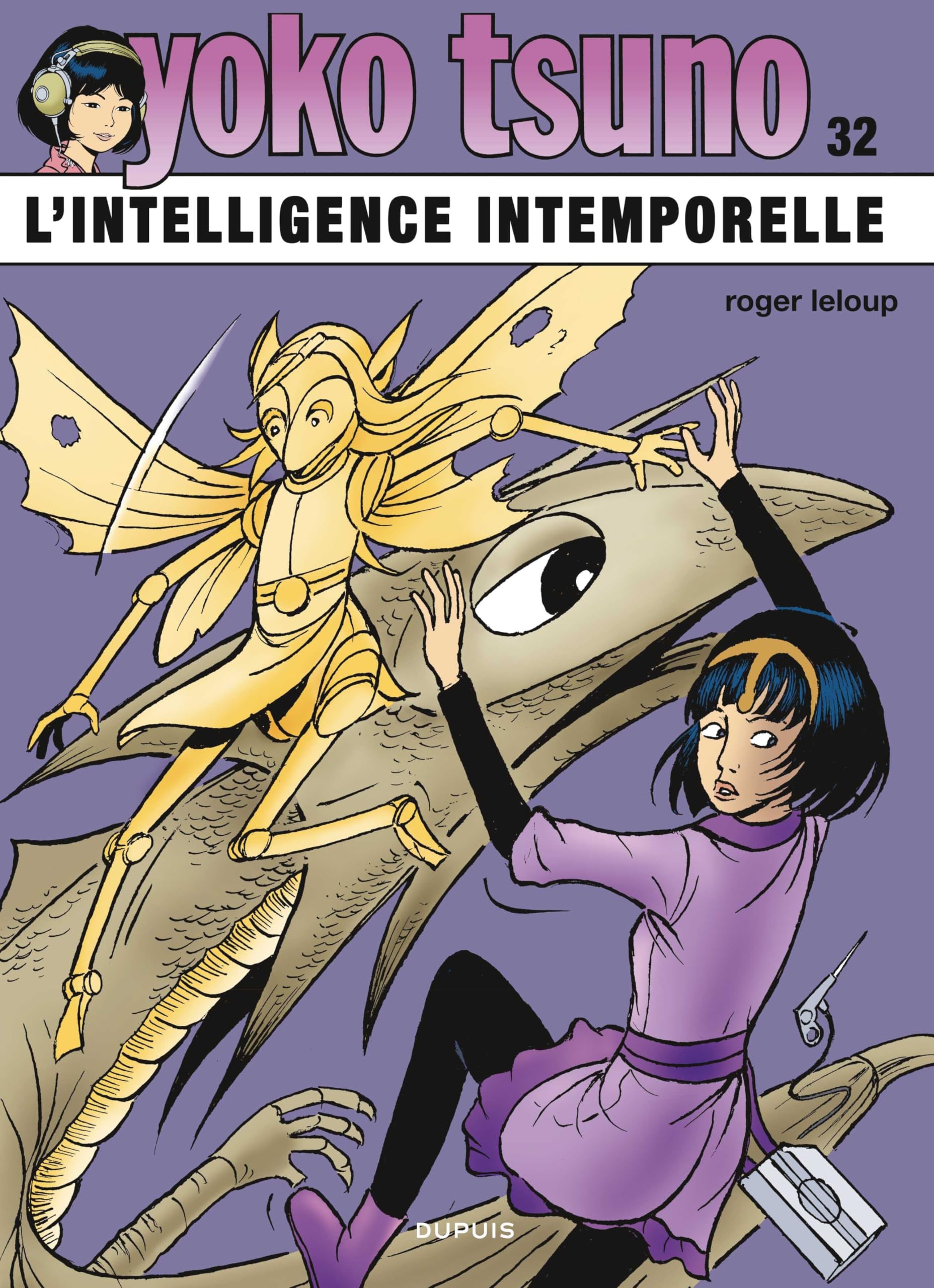 jaquette album Yoko Tsuno - Tome 32 - L intelligence intemporelle