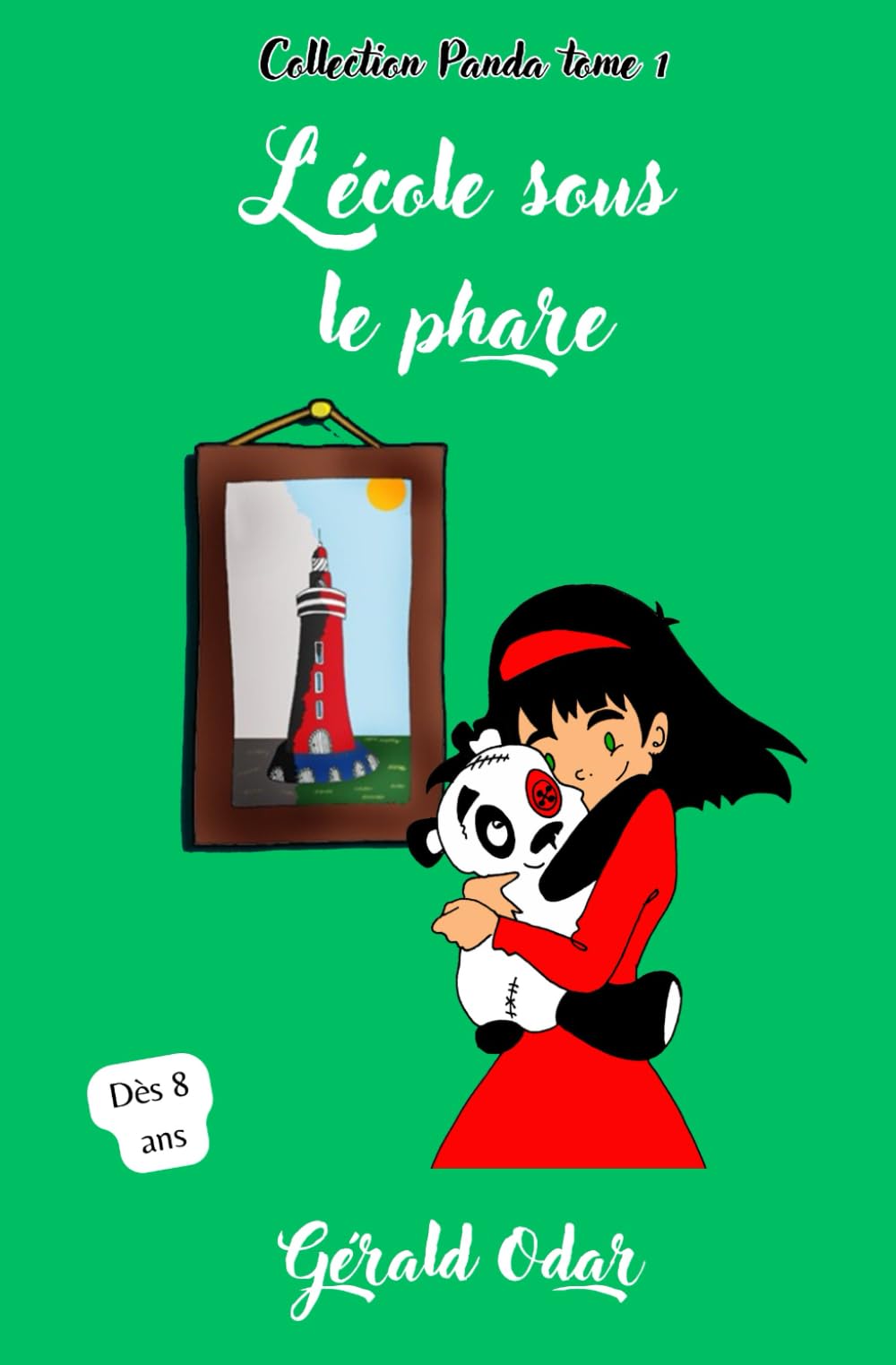 jaquette album L'école sous le phare: une aventure fantastique dès 8 ans - Collection Panda Tome 1