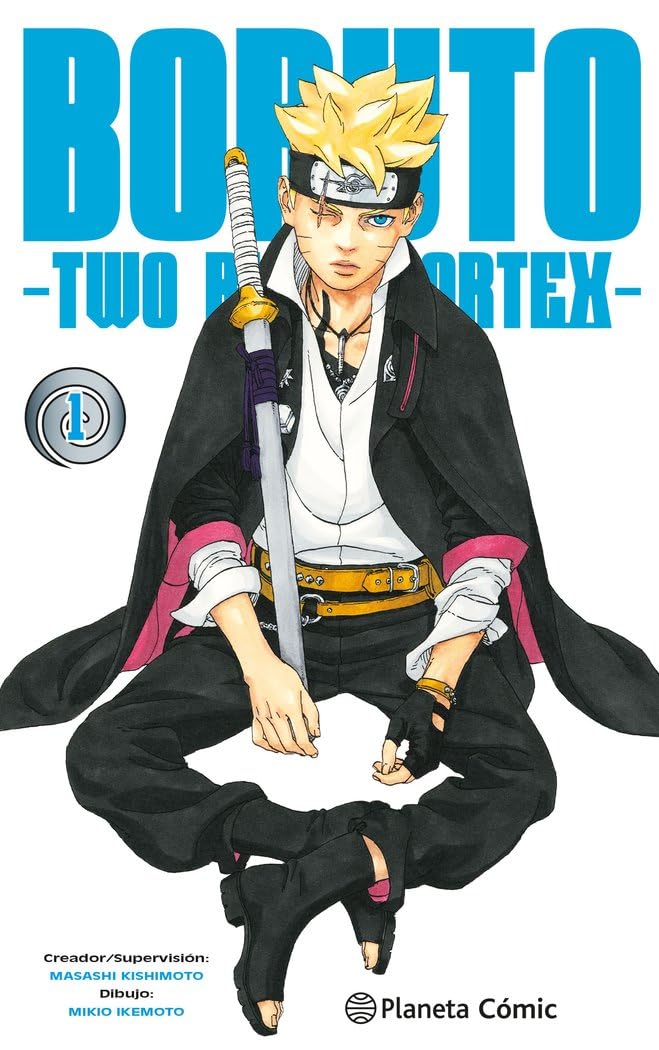 jaquette album Boruto: Two Blue Vortex nº 01: Naruto Next Generations