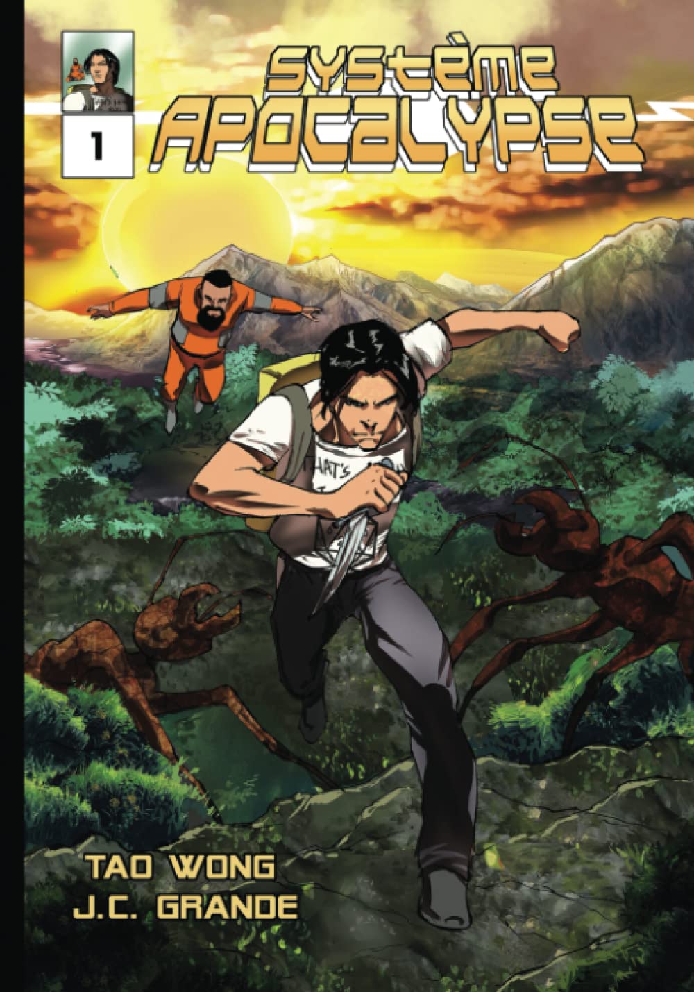 jaquette album Système Apocalypse Le Tome 1: Une LitRPG Bande Dessinée