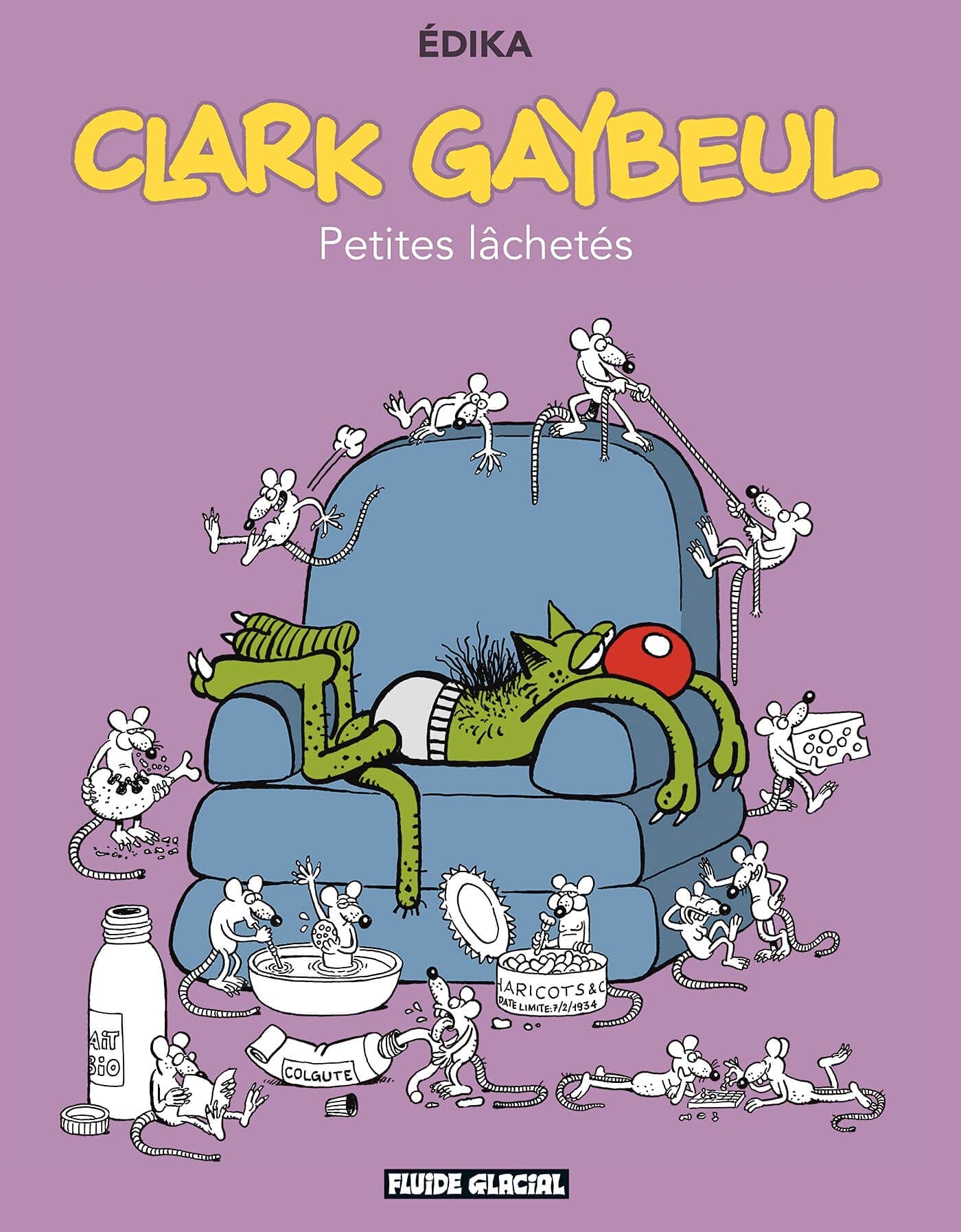 jaquette album Édika - Tome 33 - Clark Gaybeul - Petites lâchetés