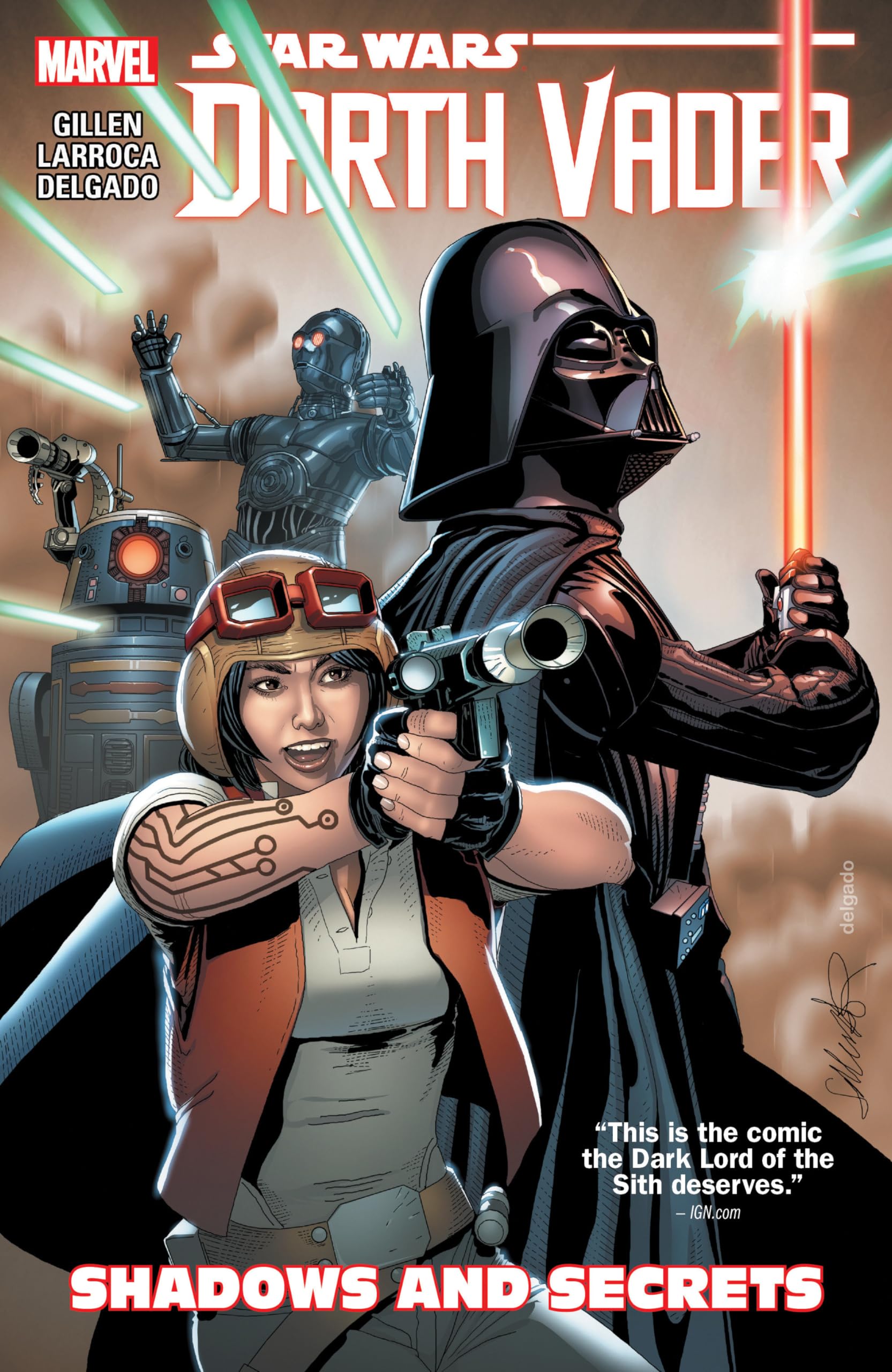 jaquette album Star Wars: Darth Vader Vol. 2: Shadows and Secrets