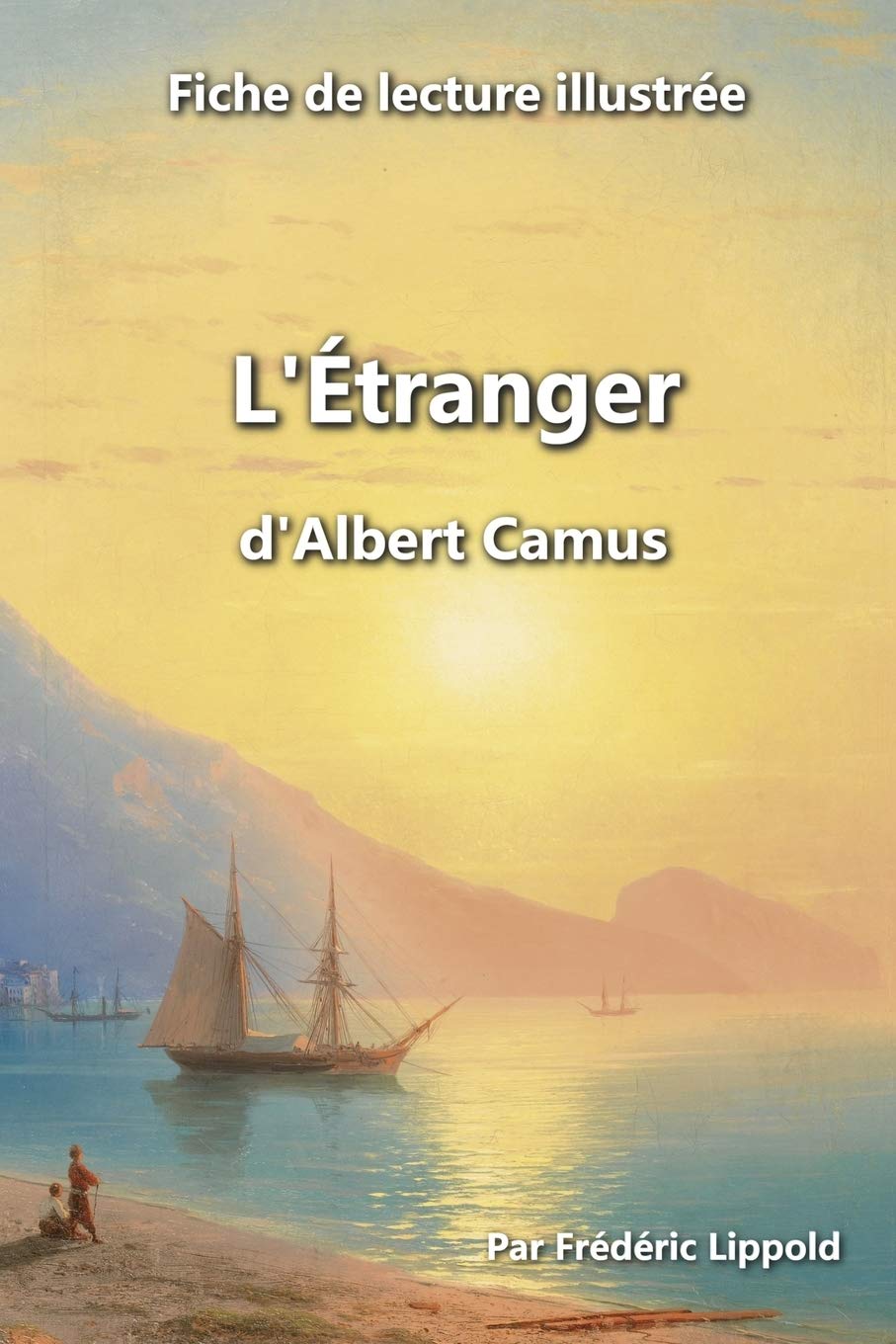 jaquette album Fiche de lecture illustrée - L'Étranger, d'Albert Camus