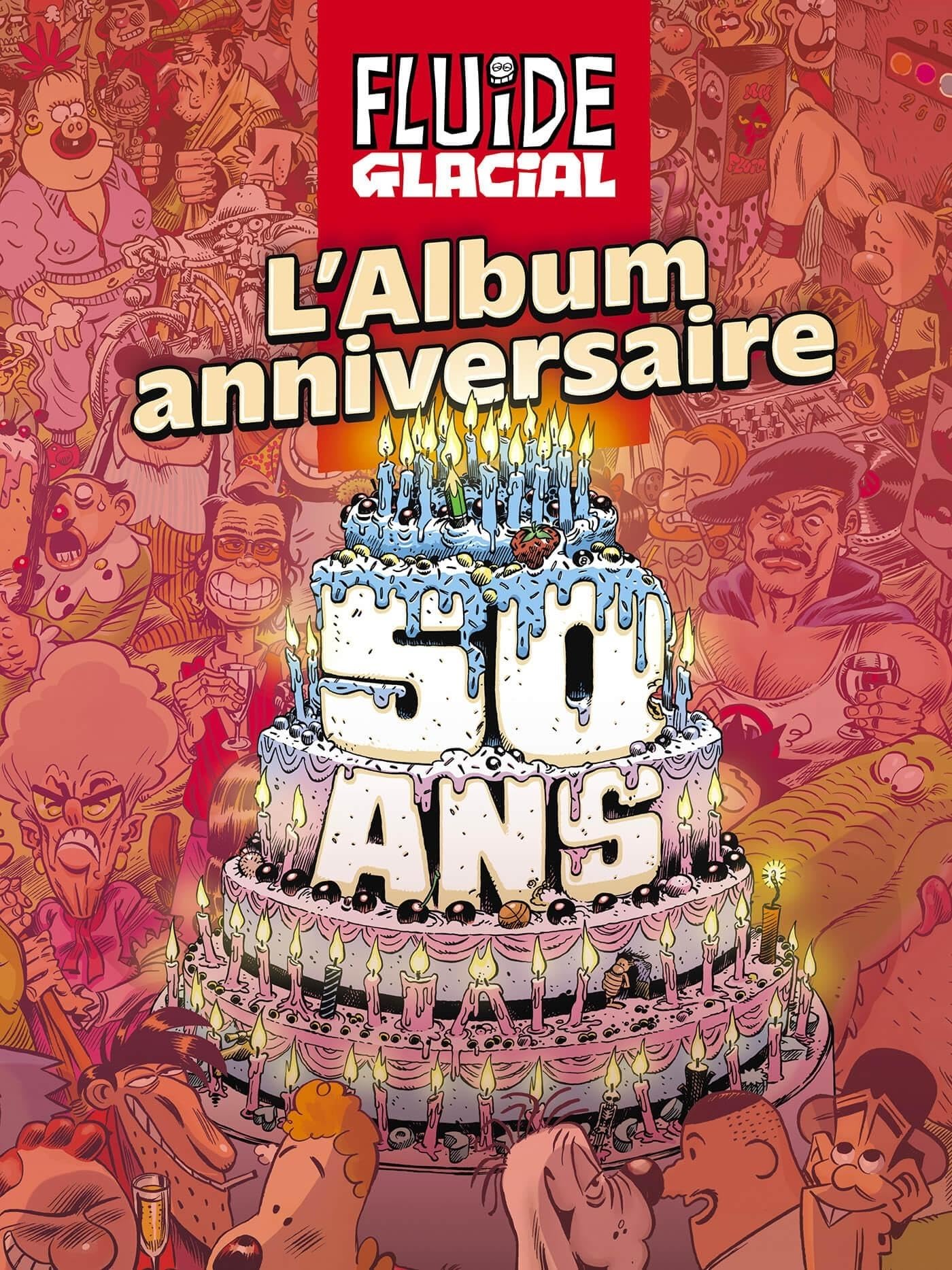 jaquette album Fluide Glacial - L'album anniversaire des 50 ans