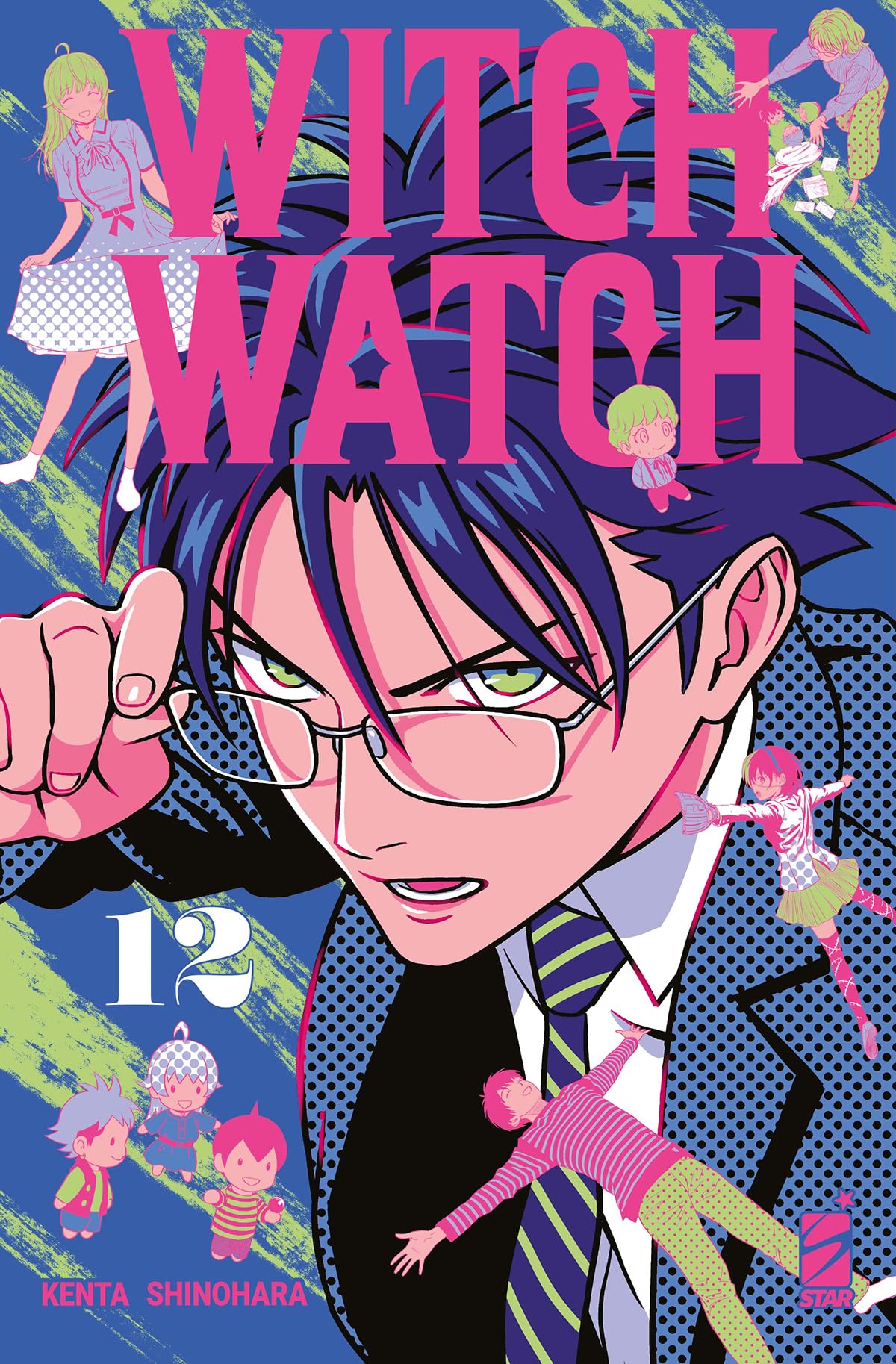 jaquette album Witch watch (Vol. 12)