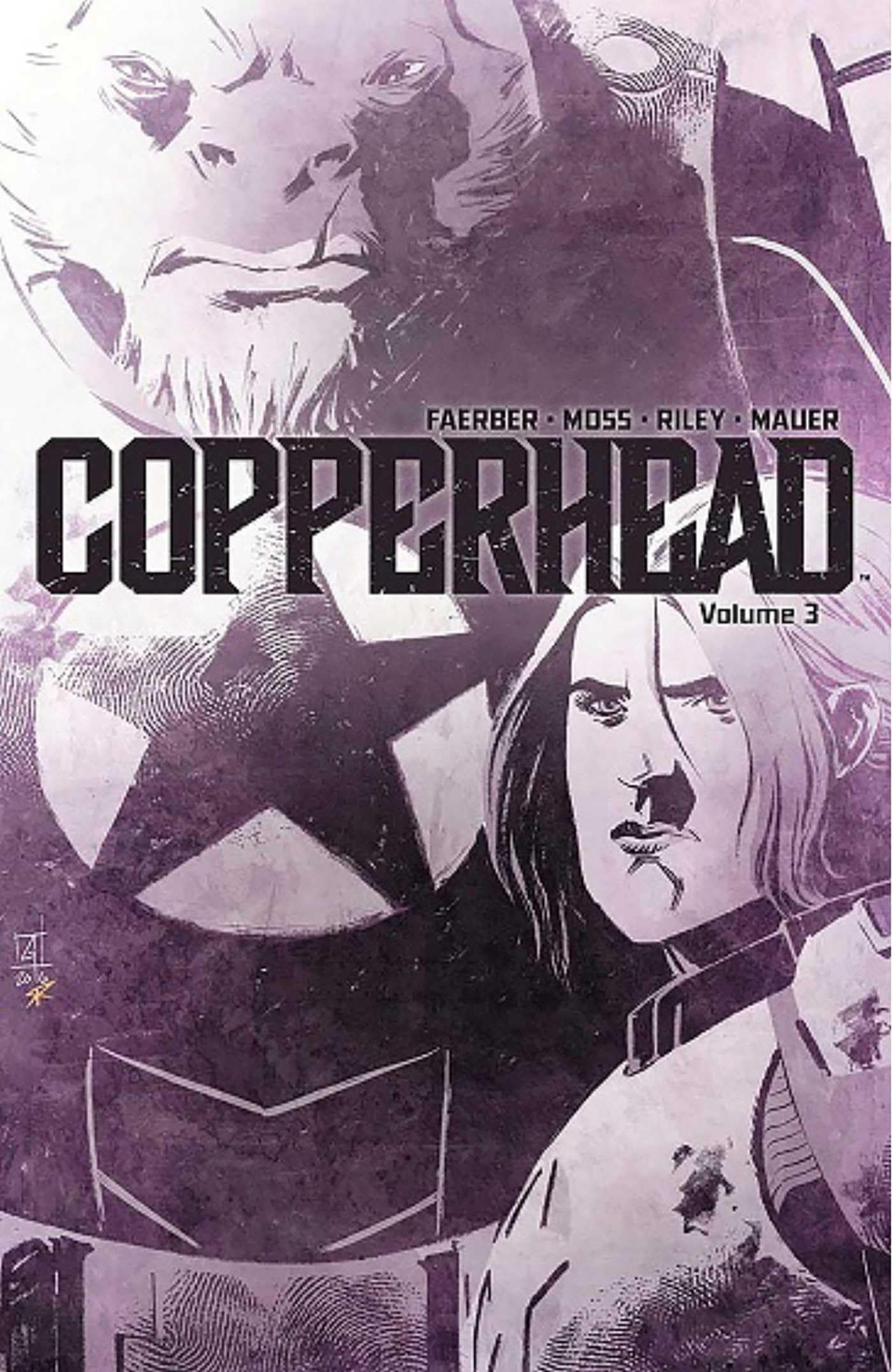jaquette album Copperhead Volume 3