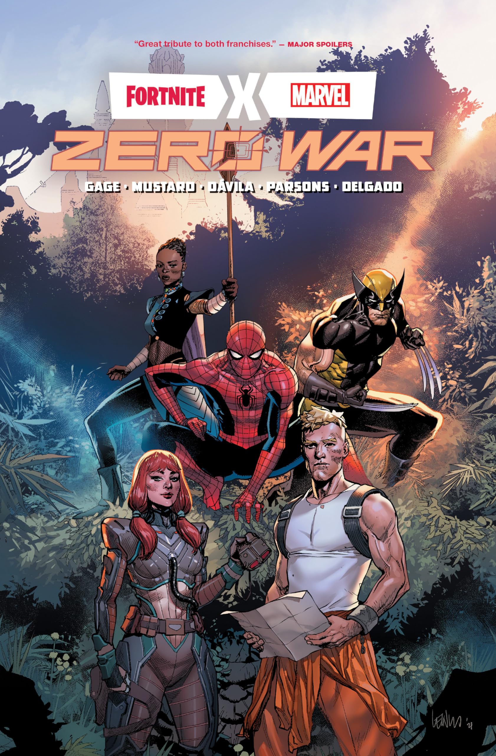 jaquette album Fortnite x Marvel: Zero War