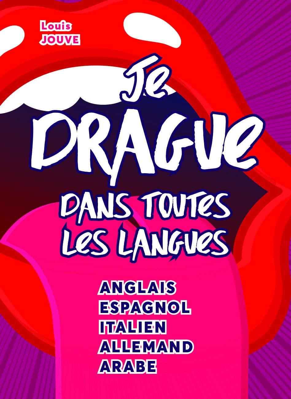 jaquette album Je drague dans toutes les langues: Anglais, Espagnol, Italien, Allemand, Arabe