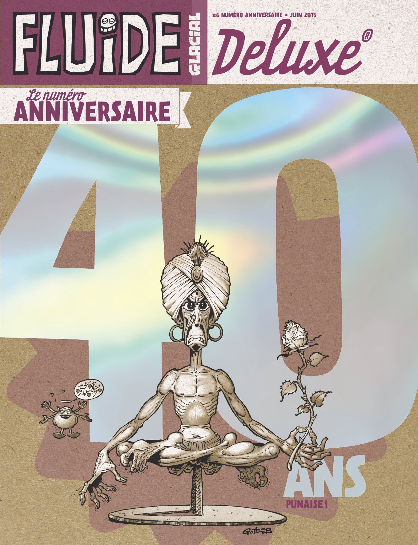 jaquette album Fluide Glacial Deluxe N°6 Spécial 40 ans