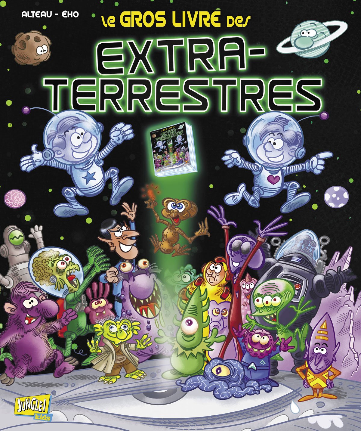 jaquette livre Le gros livre des extraterrestres