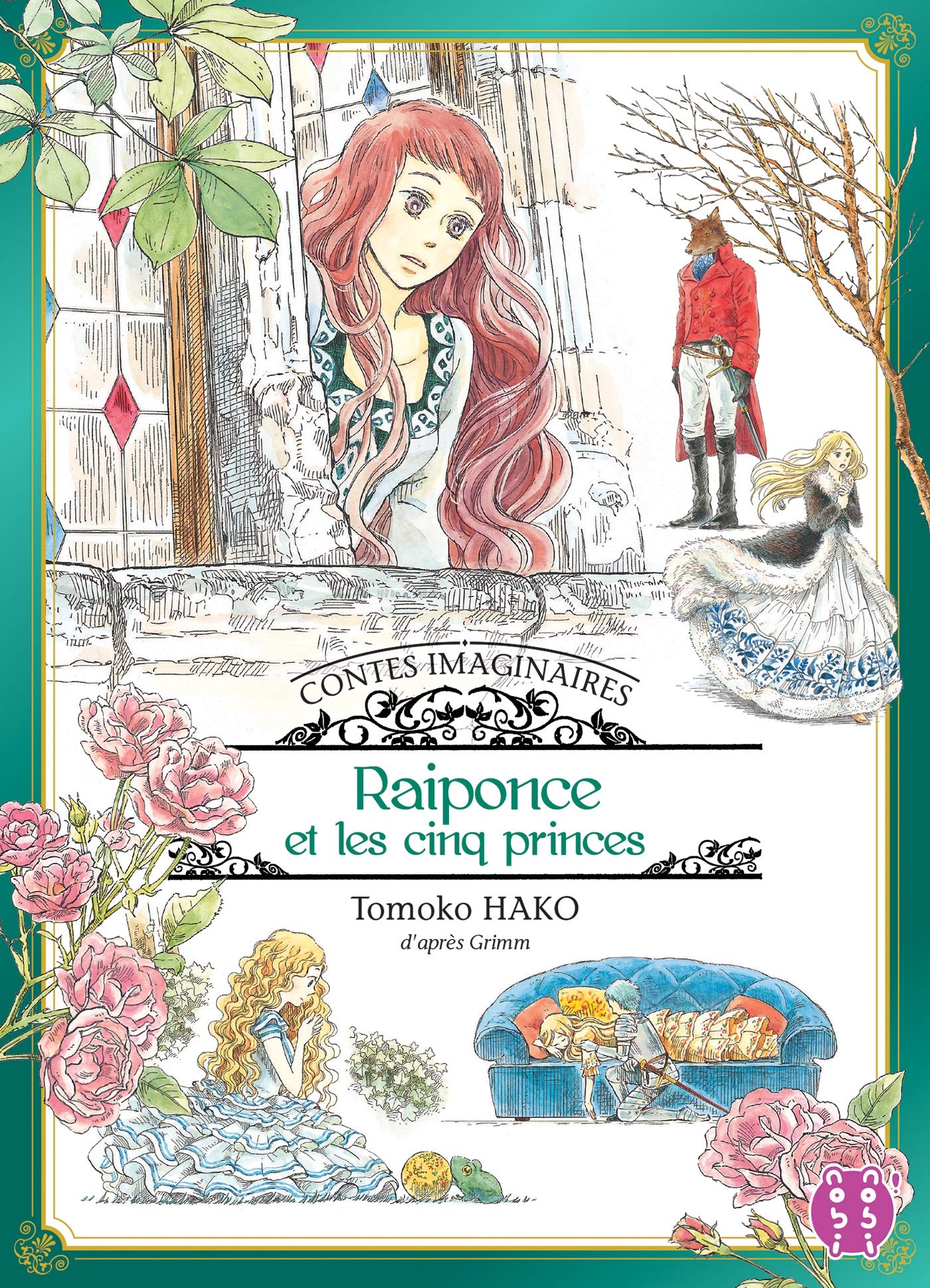 jaquette album Contes imaginaires - Raiponce et les cinq princes