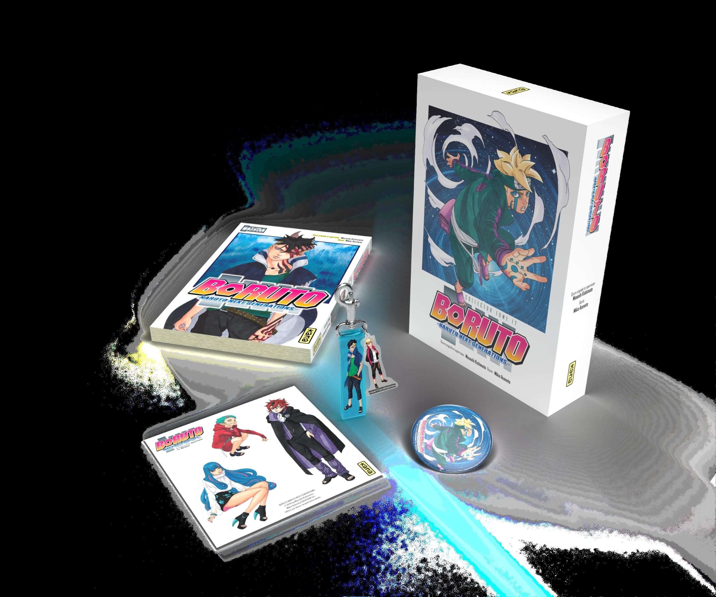 jaquette album Coffret Collector Boruto - Naruto next generations Tome 17