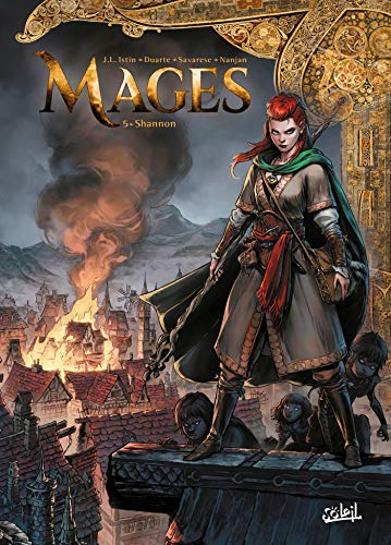 jaquette album Terres D'arran : Mages Tome 5 - Shannon
