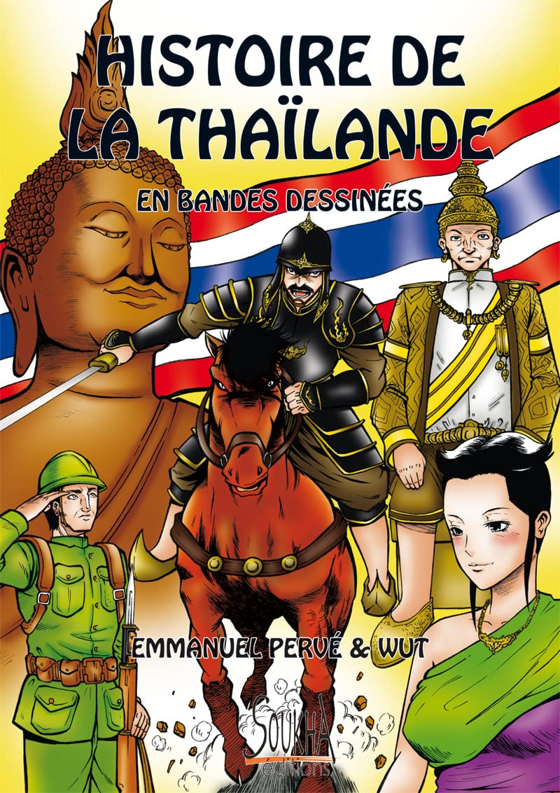 jaquette album Histoire de la Thaïlande en bandes dessinées