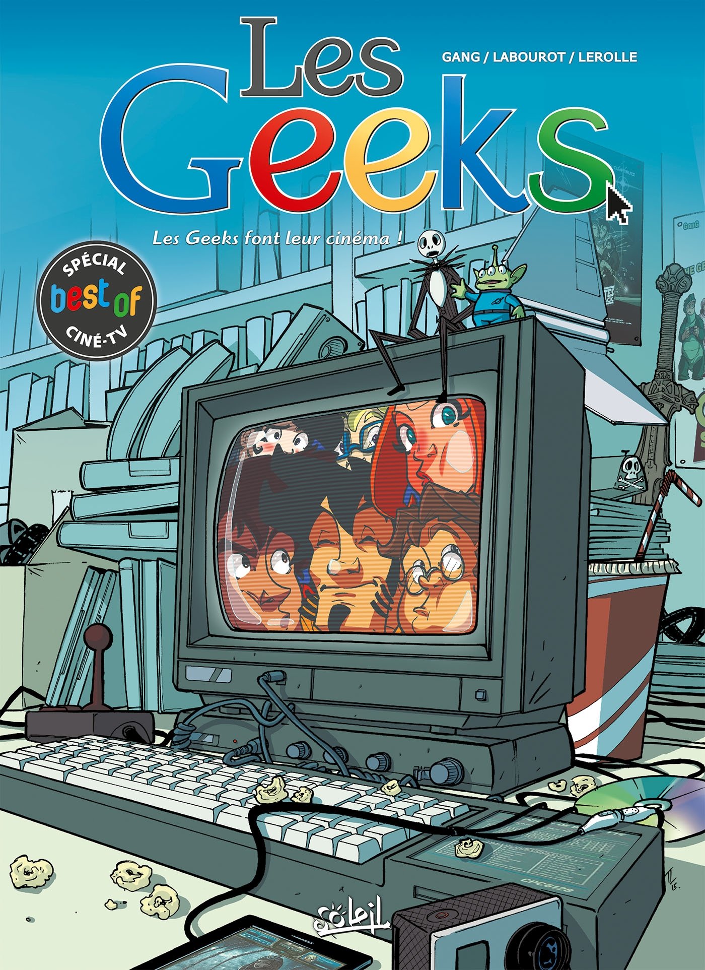 jaquette album Les Geeks Best of - Les Geeks font leur cinéma