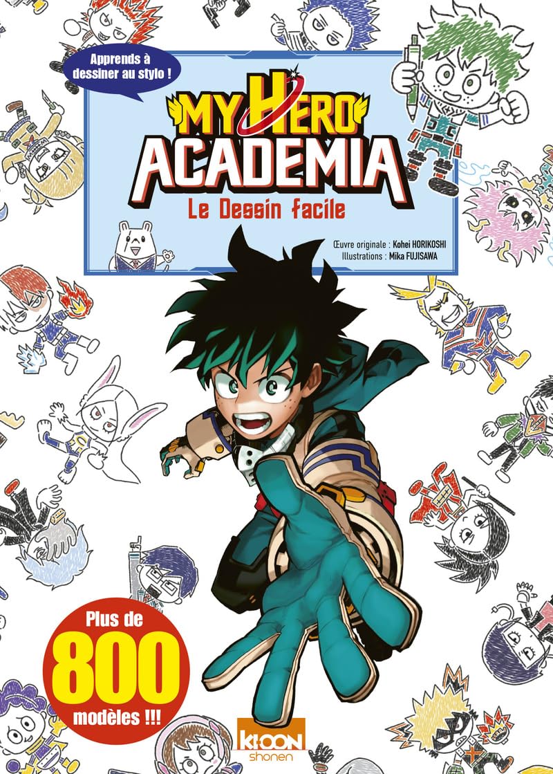 jaquette album My Hero Academia - Le Dessin facile