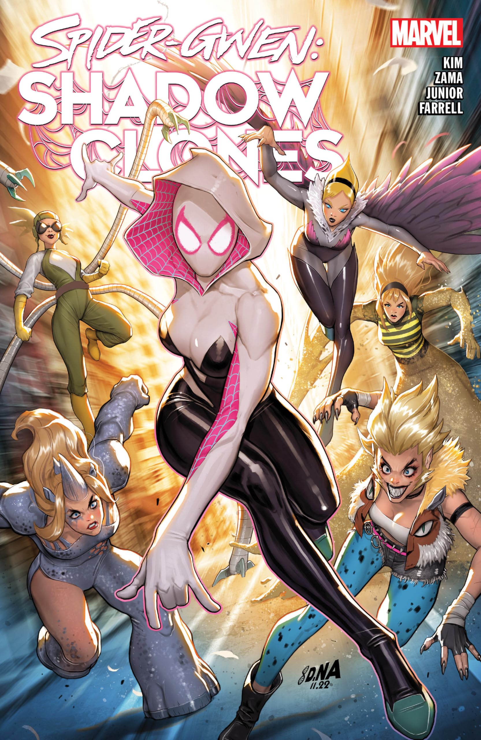 jaquette album SPIDER-GWEN: SHADOW CLONES