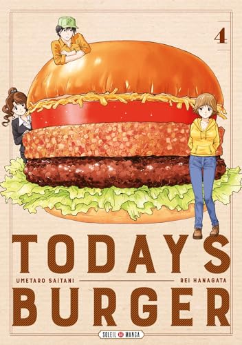 jaquette livre Today's Burger - Tome 4