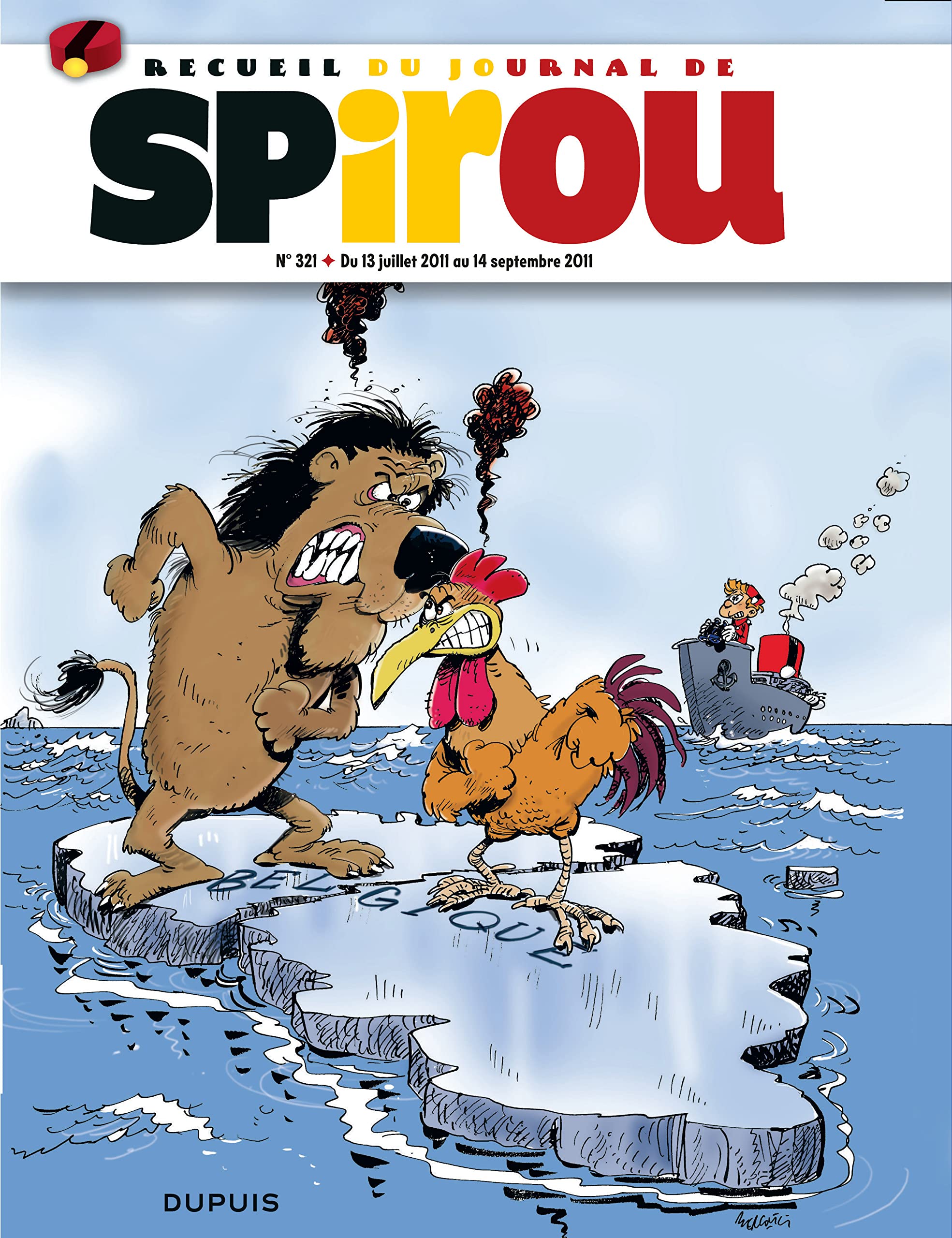 jaquette album Recueil Spirou - tome 321 - Recueil Spirou 321