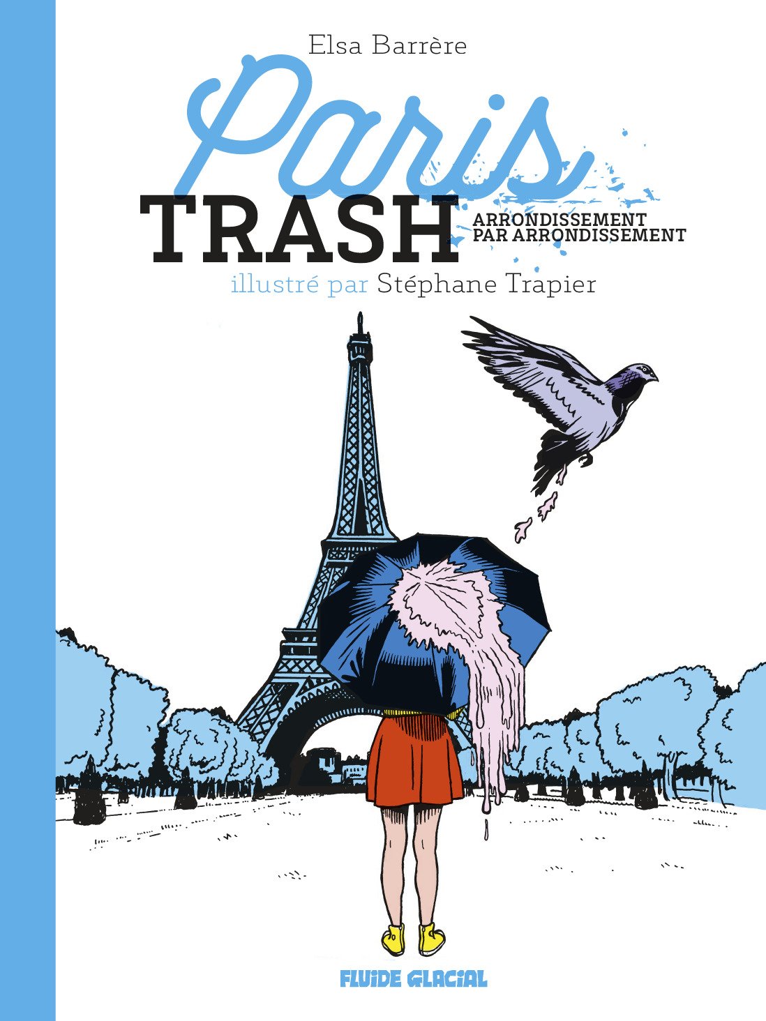 jaquette album Paris trash: Arrondissement par arrondissement