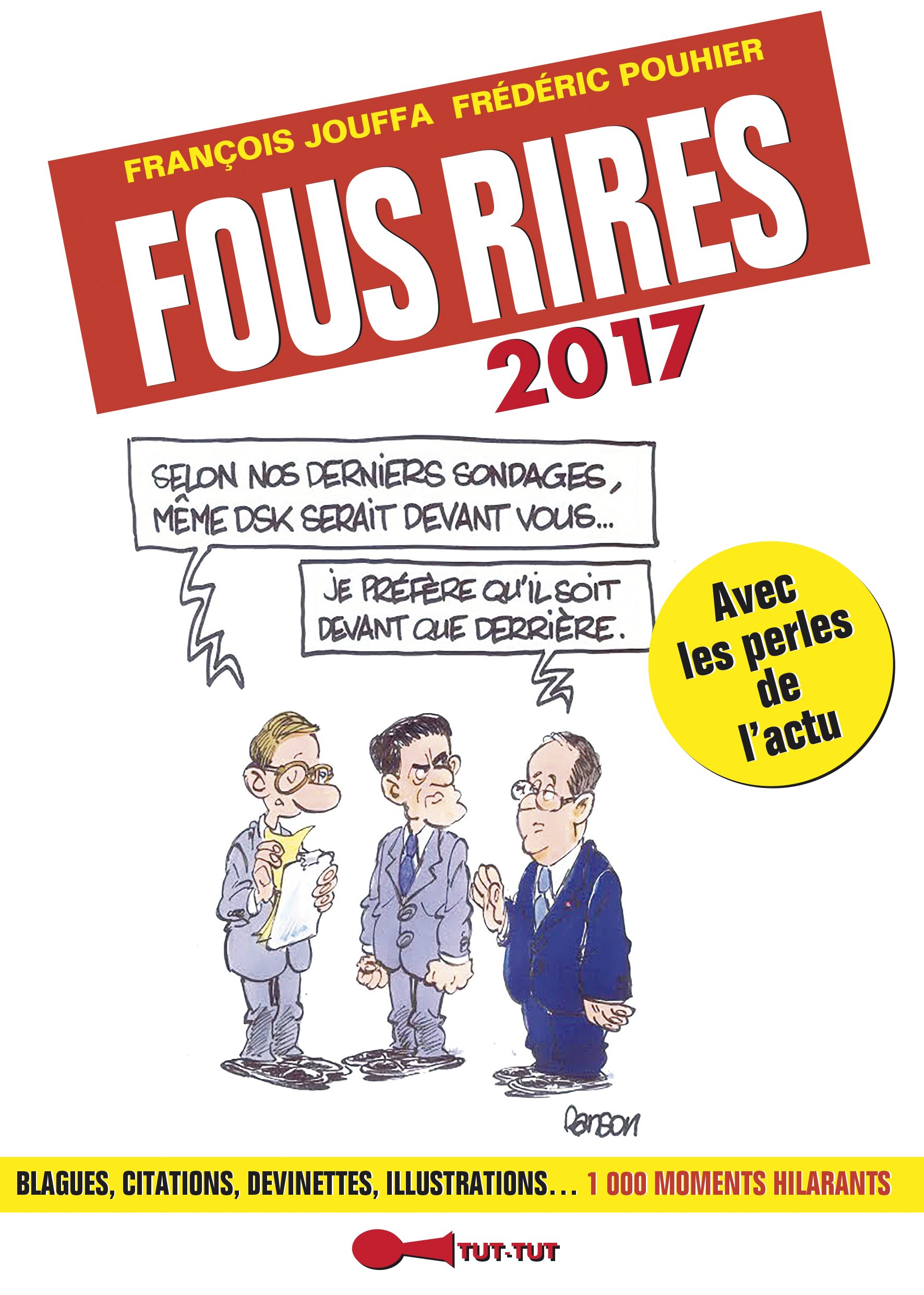 jaquette album Fous rires 2017: Avec les perles de l'actu