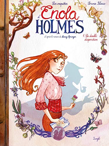 jaquette album Les Enquêtes D'enola Holmes Tome 1 - La Double Disparition