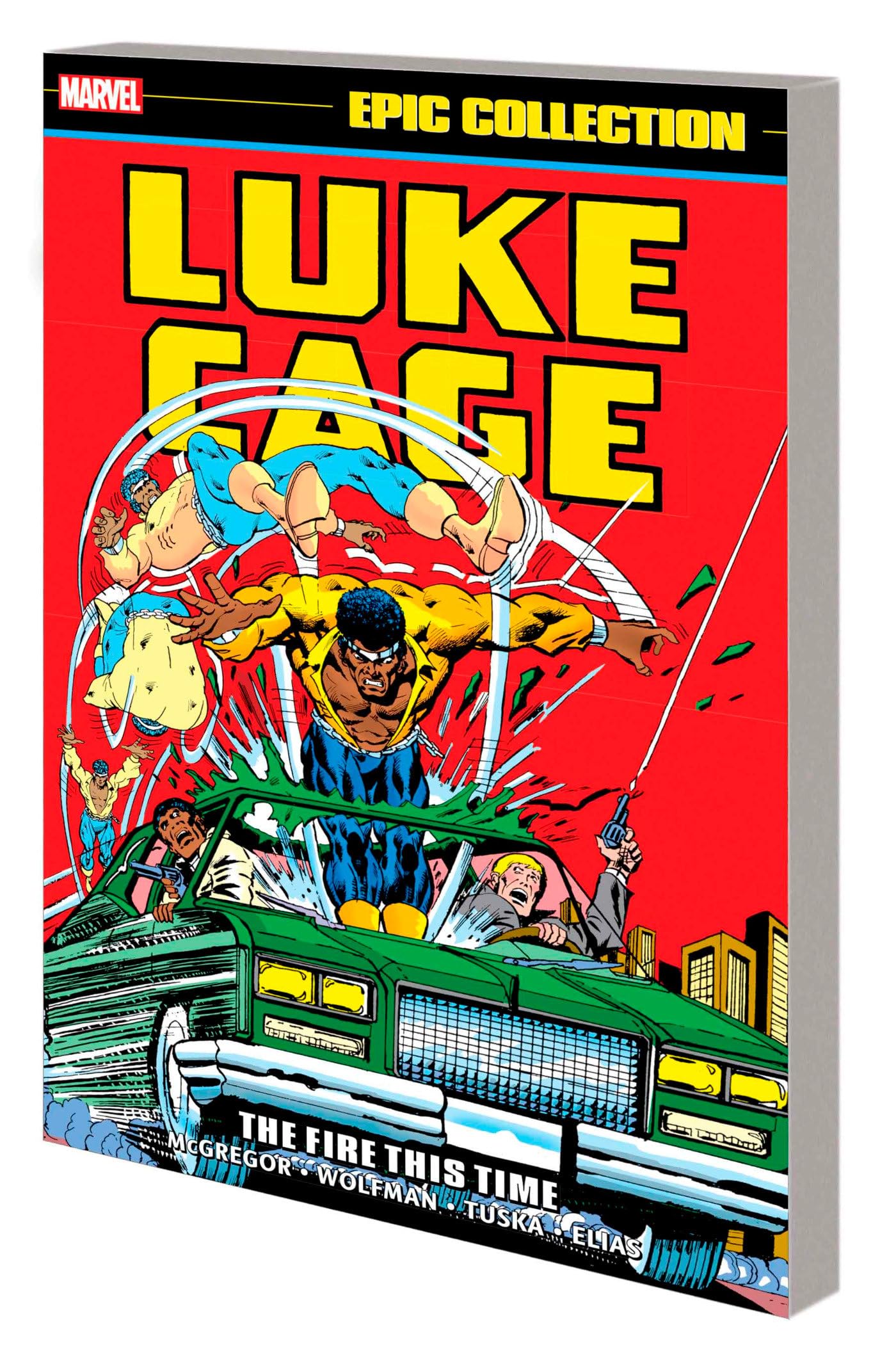 jaquette album LUKE CAGE EPIC COLLECTION: THE FIRE THIS TIME