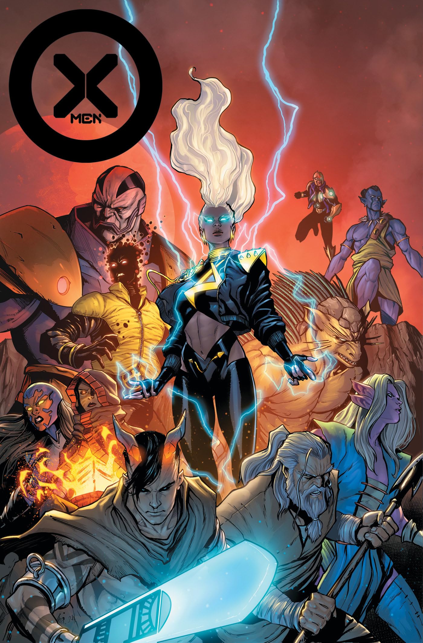 jaquette album X-Men By Al Ewing Omnibus Stefano Caselli Cover