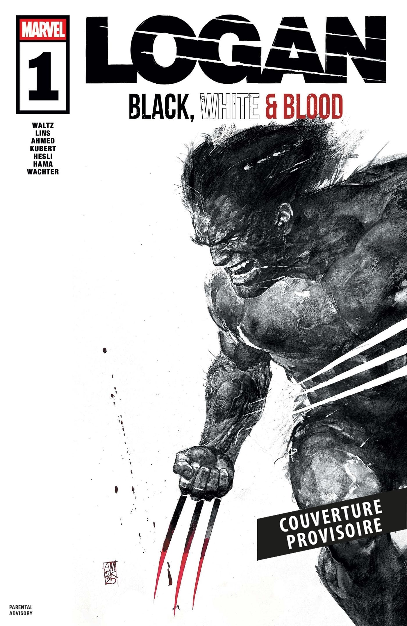 jaquette album Logan Black White & Blood